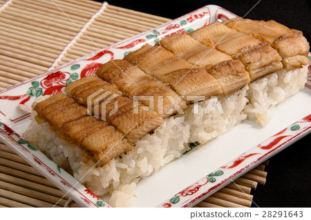 Anago's pushed sushi Anago's pushed sushi 28291643