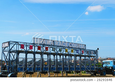Scenery of the Urawa racecourse Scenery of the Urawa racecourse 28291646