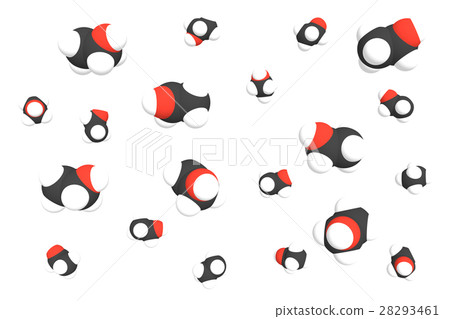 乙醇-3D（E060）的分子模型 28293461