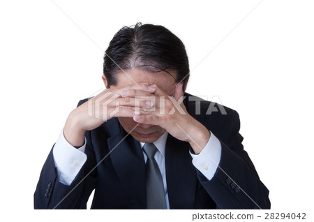 沮喪的中年商人 沮喪的中年商人 28294042