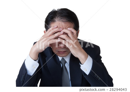 沮喪的中年商人 沮喪的中年商人 28294043