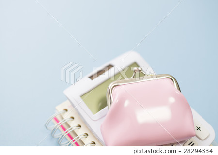Calculator and coin purse 28294334