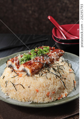 eel fried rice eel fried rice 28295793