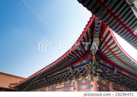 Traditional Chinese style temple Traditional Chinese style temple 28296451