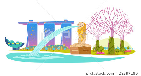 Singapore landmark Singapore landmark 28297189