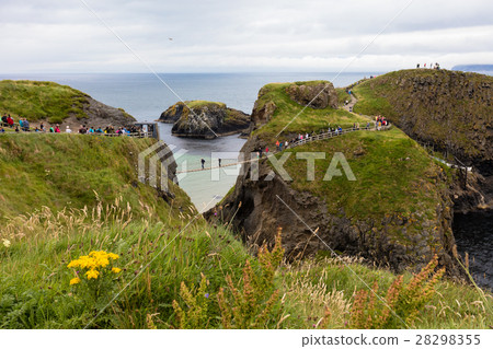 Rope bridge,Northern Ireland Rope bridge,Northern Ireland 28298355