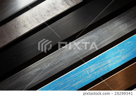 wooden board at black background wooden board at black background 28299341