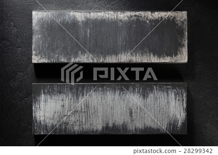 wooden signboard at black background wooden signboard at black background 28299342
