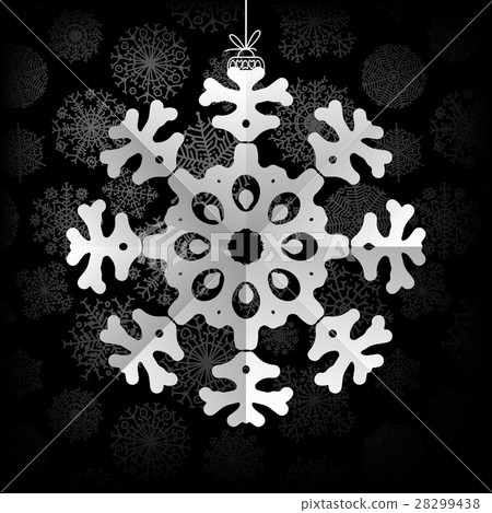 Snowflakes background with space for text. + EPS8 Snowflakes background with space for text. + EPS8 28299438