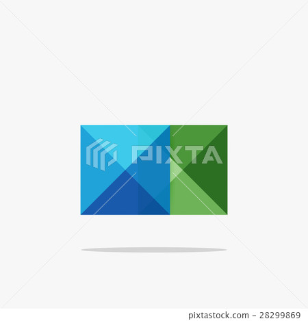 Vector blank abstract squares background Vector blank abstract squares background 28299869