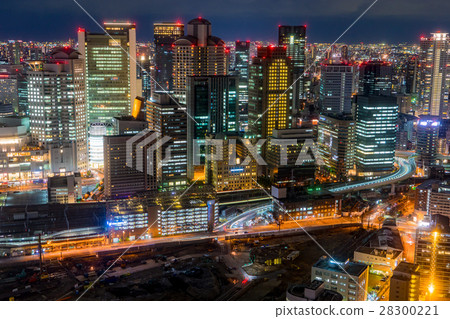 [大阪府]大阪的夜景 28300221