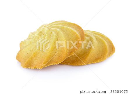 cookie on white background 28301075