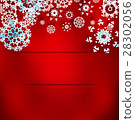 Christmas background with snowflakes. 28302056