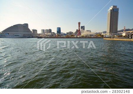 View of the central jet from the first jetty of Kobe Port 28302148