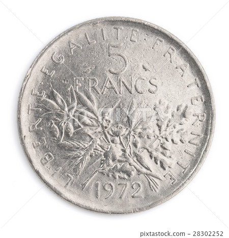 法國硬幣5法郎 28302252