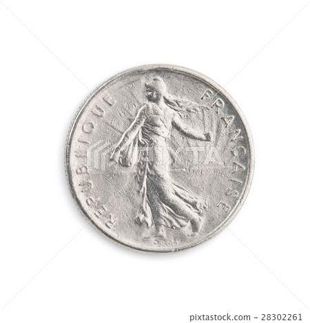 法國貨幣1/2法郎硬幣 法國貨幣1/2法郎硬幣 28302261