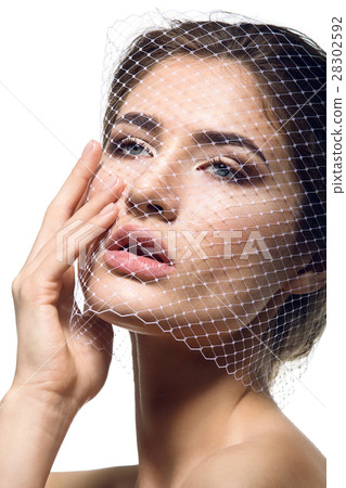 Beautiful girl in veil Beautiful girl in veil 28302592