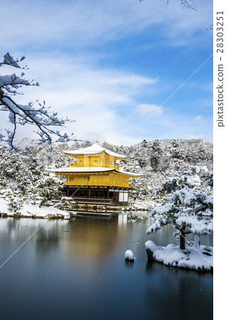 金閣寺的雪化妝 金閣寺的雪化妝 28303251