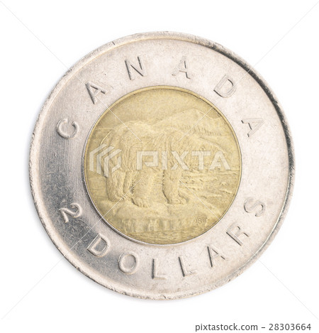 加拿大貨幣2美元硬幣 28303664