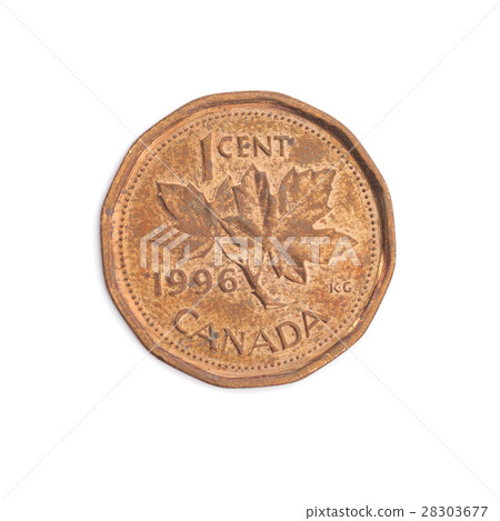 加拿大貨幣1美分硬幣 加拿大貨幣1美分硬幣 28303677
