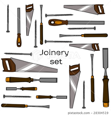 Collection of hand drawn Carpentry 28304519