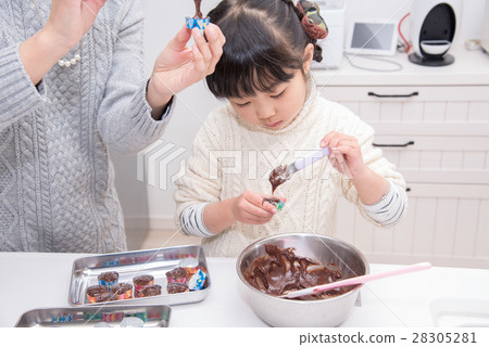 Make chocolate with parent and child Make chocolate with parent and child 28305281