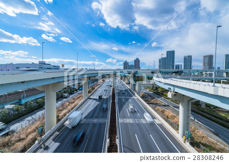 [東京]運輸和物流形象 28308246