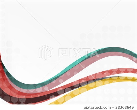 Abstract wavy lines with transparent dots Abstract wavy lines with transparent dots 28308649