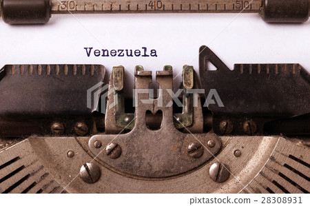 Old typewriter - Venezuela Old typewriter - Venezuela 28308931