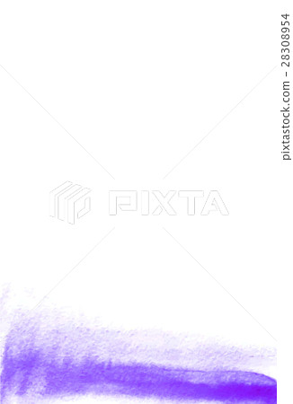 Card with purple watercolor painting for design.  28308954