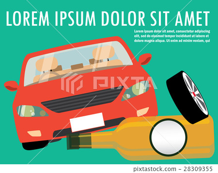 car crash Decanter Wheel splashed off. car crash Decanter Wheel splashed off. 28309355