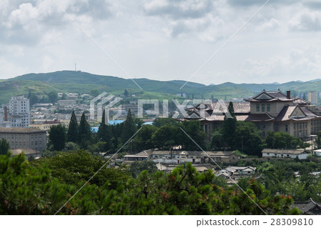 view of the city of Kaesong, North Korea. view of the city of Kaesong, North Korea. 28309810