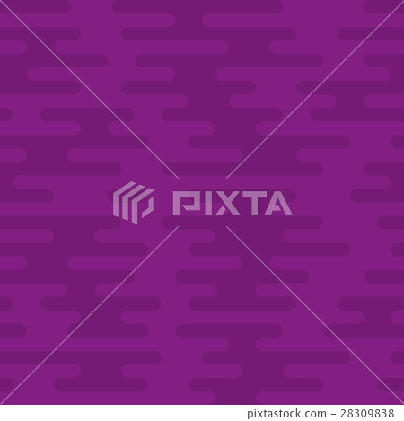 Ripple Irregular Rounded Lines Seamless Pattern - Stock Illustration ...