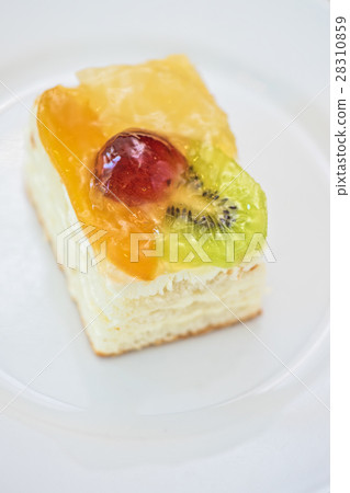 Piece of Fruit cake Piece of Fruit cake 28310859
