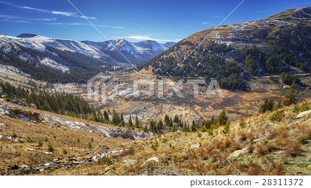 Independence Pass mountain landscape, Colorado. Independence Pass mountain landscape, Colorado. 28311372