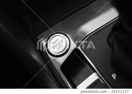 Car engine start stop button 28312237