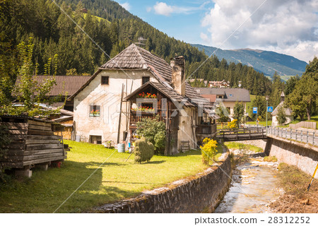 Village Val Gardena South Tirol Dolomites mountain 28312252