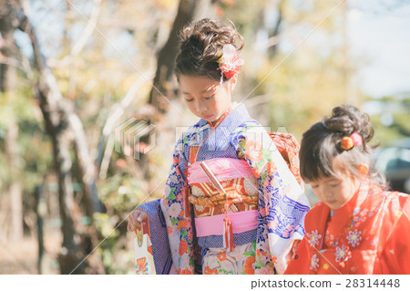 festival day for children of three, five and seven years of age, sister, sisters 28314448