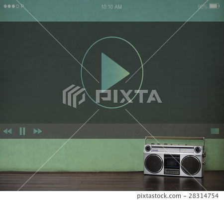 Music Video Player Multimedia Concept Music Video Player Multimedia Concept 28314754