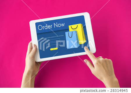 Online Store Add to Cart Payment Purchase Concept 28314945