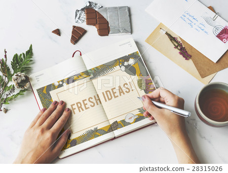 Fresh Ideas Design Be Creative Inspiration Concept 28315026