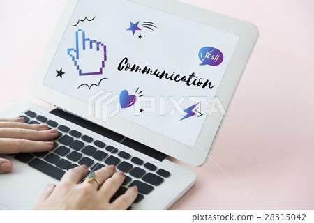 Mouse Pointer Hand Icon Technology Concept Mouse Pointer Hand Icon Technology Concept 28315042