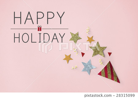 Christmas Tree Celebration Tinsel Concept Christmas Tree Celebration Tinsel Concept 28315099