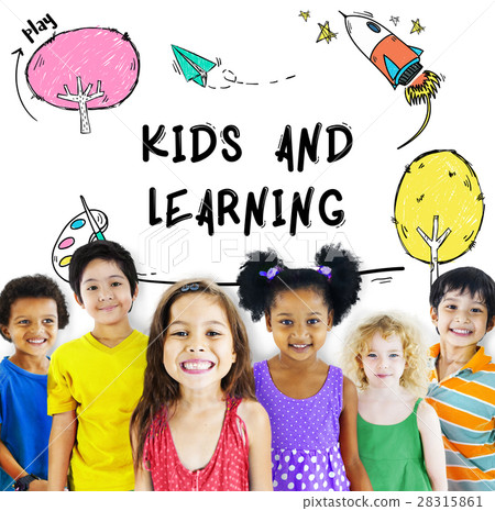 Children Imagination Learning Icon Concept Children Imagination Learning Icon Concept 28315861