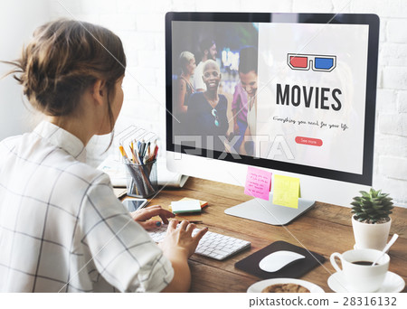 3D glasses icon entertainment media 3D glasses icon entertainment media 28316132
