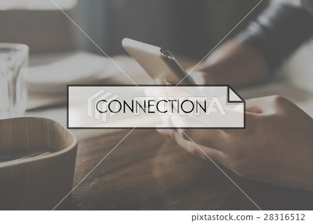 Browsing Communication Connection Technology Concept 28316512