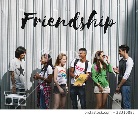 Friendship Together Music Entertainment Enjoyment Concept Friendship Together Music Entertainment Enjoyment Concept 28316885