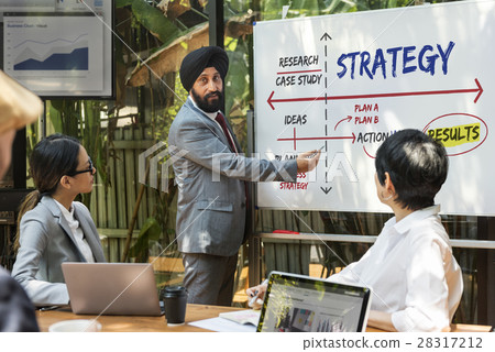 Target Achievement Goals Strategy Concept 28317212