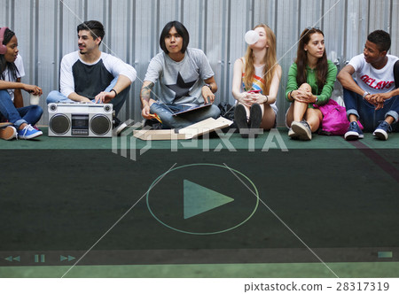Music Video Player Multimedia Concept Music Video Player Multimedia Concept 28317319