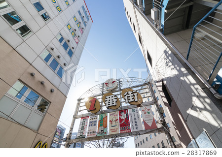 Urban landscape Kita-ku Akabane's first street 28317869